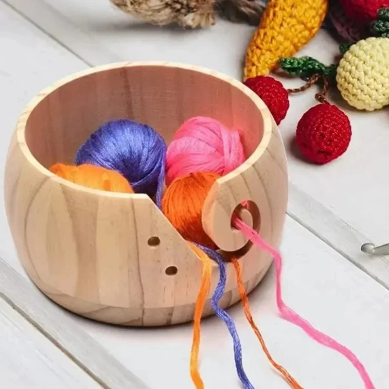 CraftNest – Crochet Tool Storage Bowl with Holes - Image 5