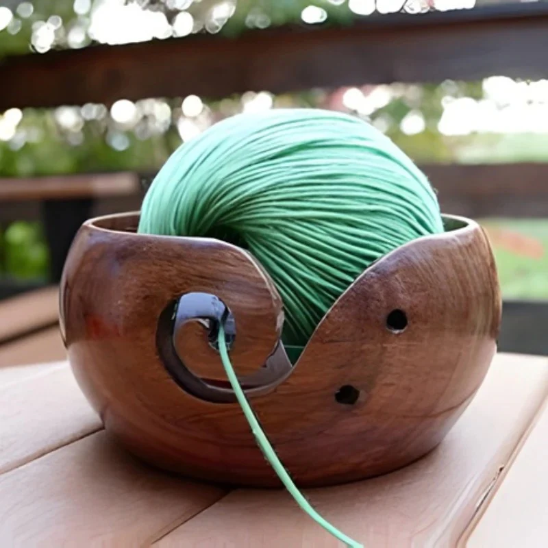 CraftNest – Crochet Tool Storage Bowl with Holes - Image 6