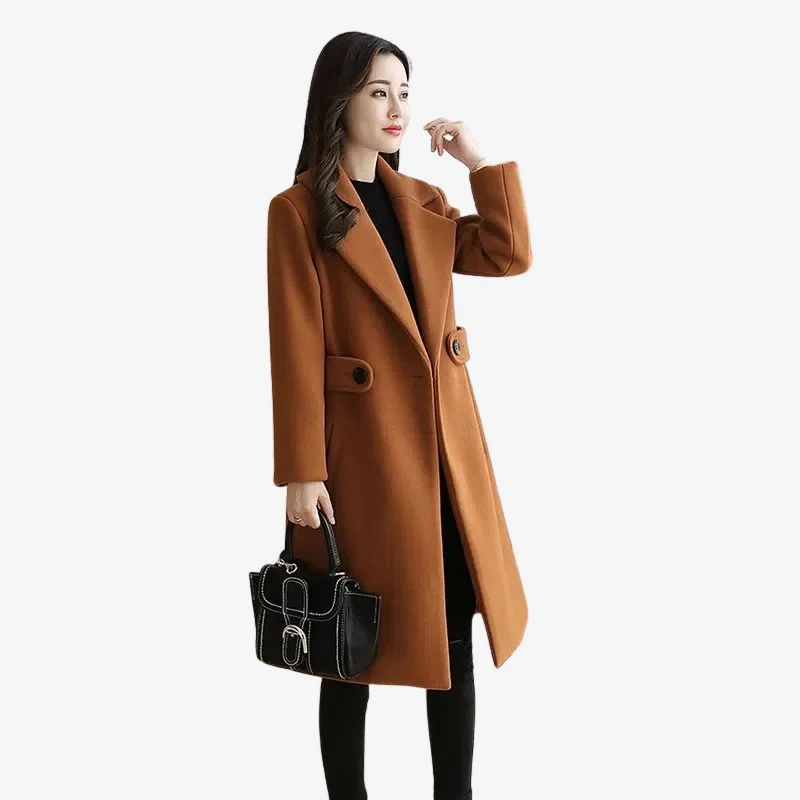 Daisy – Women's Jacket with Lapel Collar & Pockets - Image 2