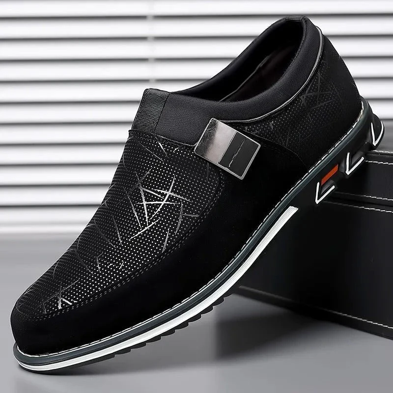 Daniel – Round Toe Loafers Slip-On with Anti-Slip Sole - Image 4