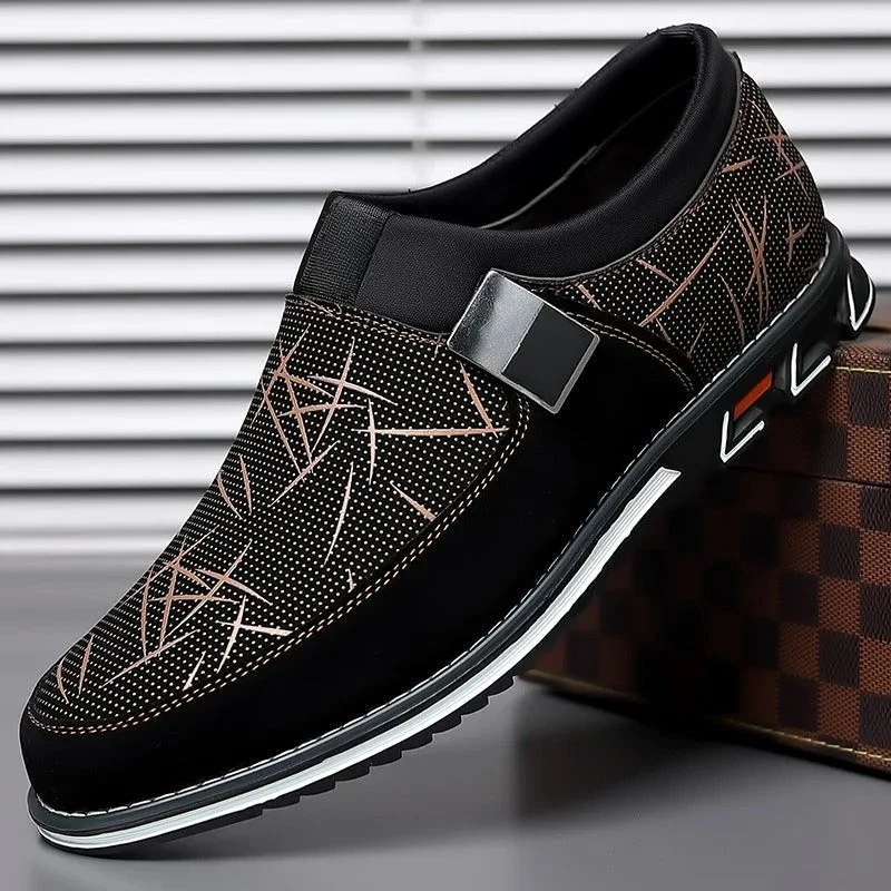 Daniel – Round Toe Loafers Slip-On with Anti-Slip Sole - Image 6