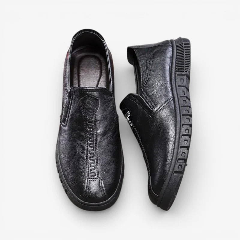 Daniel – Round Toe Shoes with Non-Slip Grip