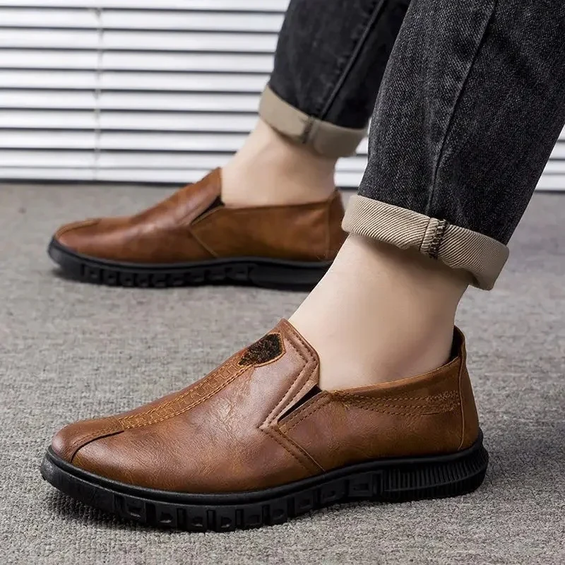 Daniel – Round Toe Shoes with Non-Slip Grip - Image 5