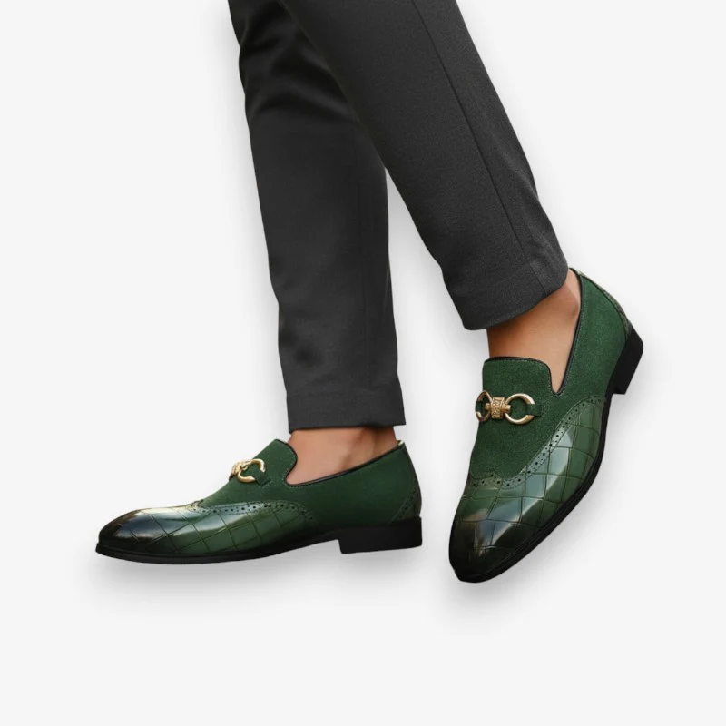 Daniel – Men's Round Toe Buckle Shoes - Image 2