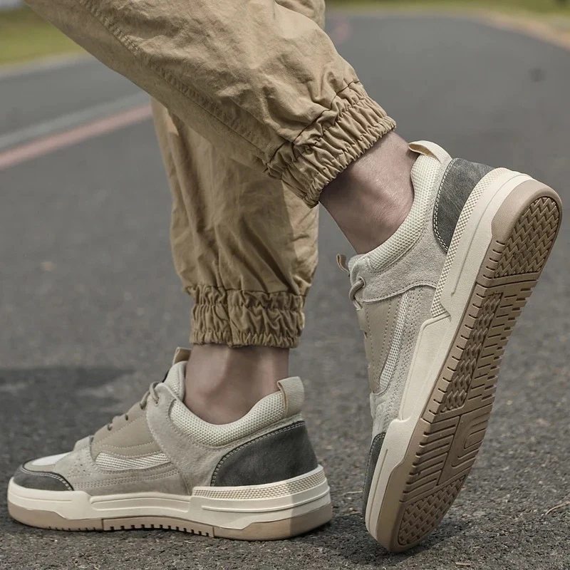 Daniel – Men's Sneakers with Round Toe and Adjustable Laces - Image 5