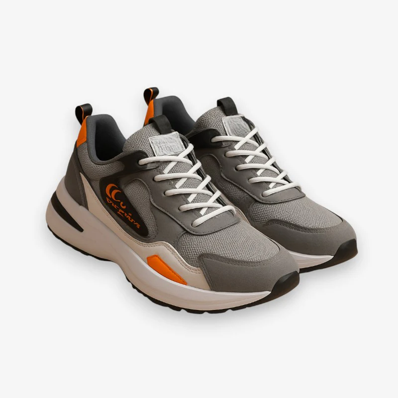 Daniel – Sneakers with Round Toe & Anti-Slip Grip Sole