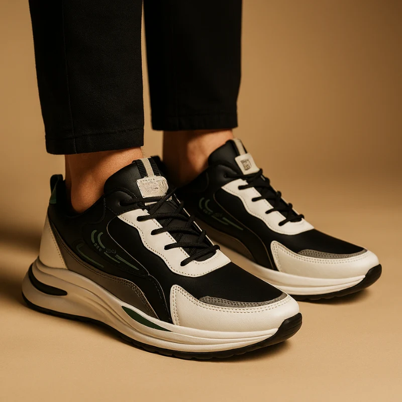 Daniel – Sneakers with Round Toe & Anti-Slip Grip Sole - Image 7