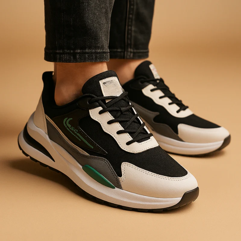 Daniel – Sneakers with Round Toe & Anti-Slip Grip Sole - Image 8