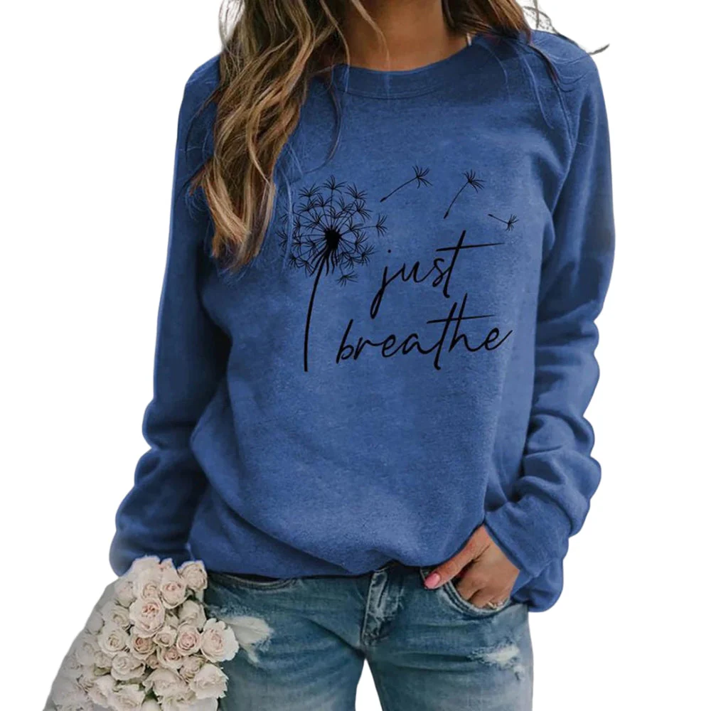 Diede – Sweatshirt with Print, Round Neck and Long Sleeves - Image 4