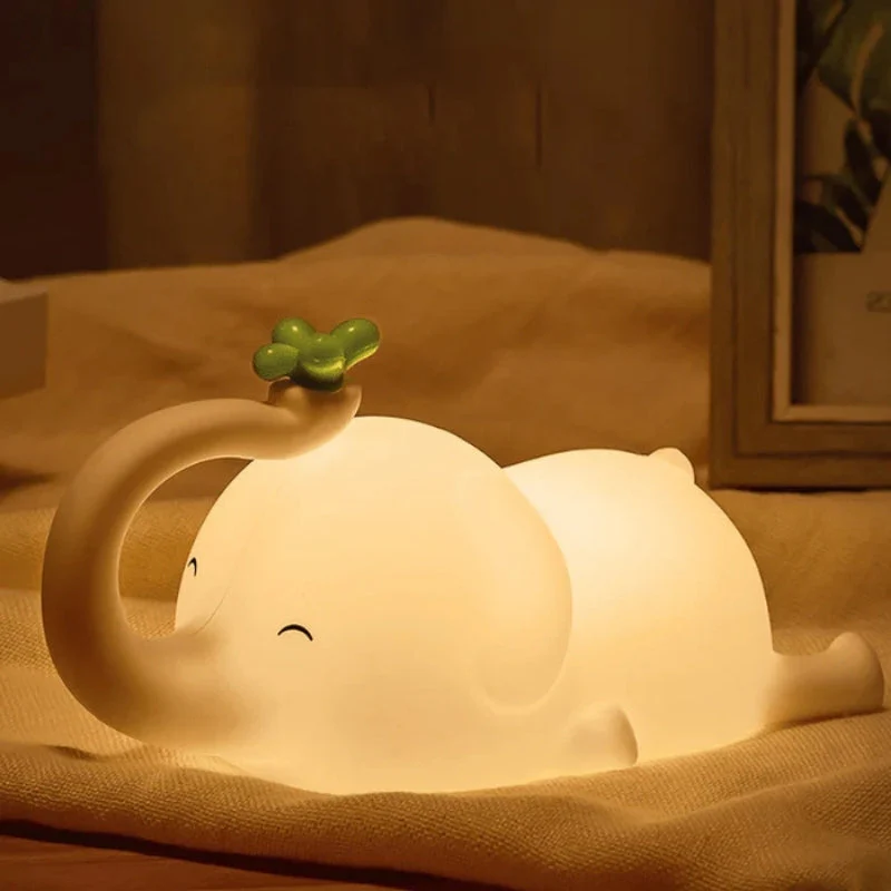 EleGlow – Rechargeable Elephant Night Light for Children - Image 2
