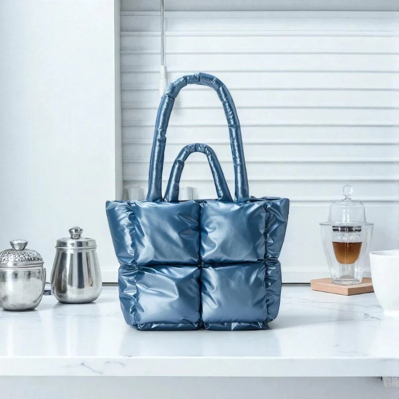 Emily – Quilted Zippered Shoulder Bag - Image 5