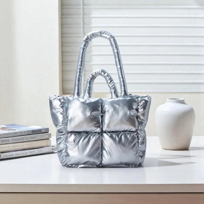 Emily – Quilted Zippered Shoulder Bag - Image 7