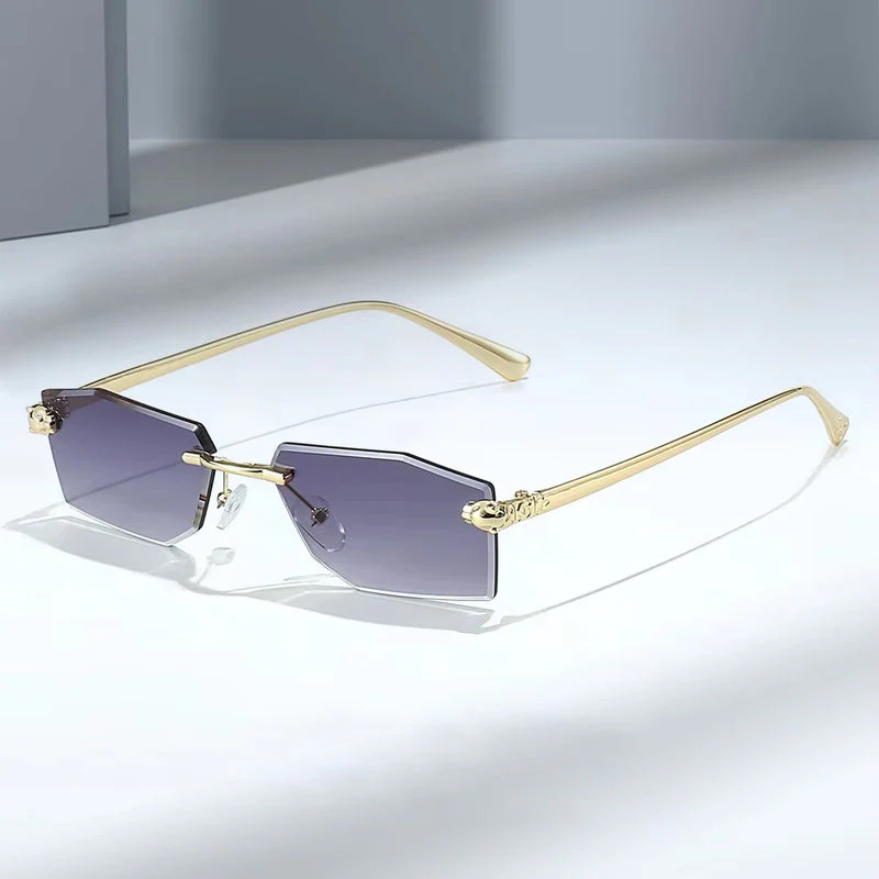 Emma – Geometric Sunglasses with Unique Frame - Image 5