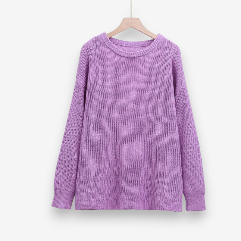 Emma – Women's Long Sleeve Crew Neck Sweater