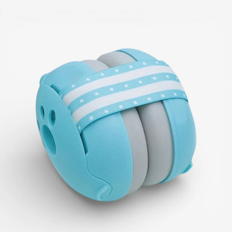Emma – Round Non-Slip Earmuffs with Stretch Band - Image 2