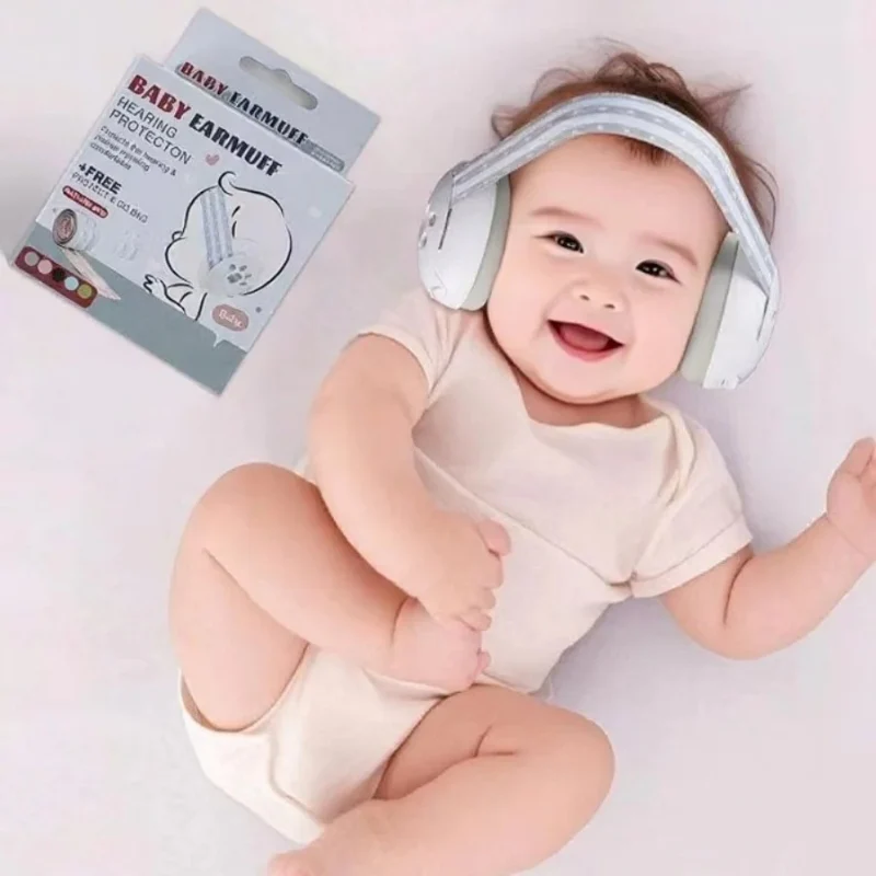 Emma – Round Non-Slip Earmuffs with Stretch Band - Image 6