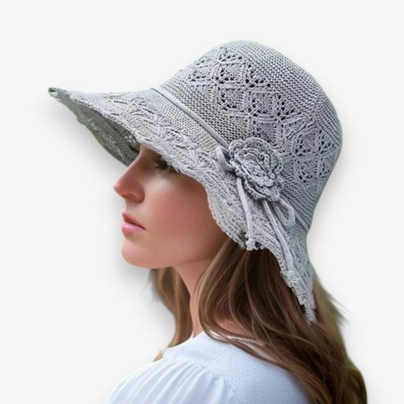 Emma – Women's Round Hat with Breathable Design - Image 2