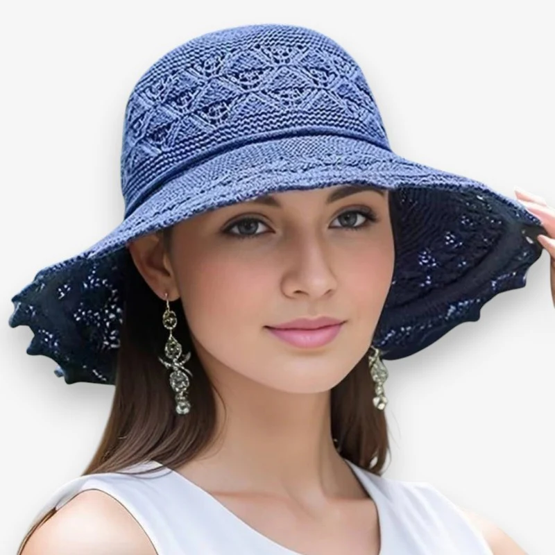 Emma – Women's Round Hat with Breathable Design - Image 4