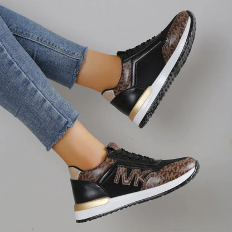 Emma – Round Toe Sneakers with Adjustable Laces - Image 11