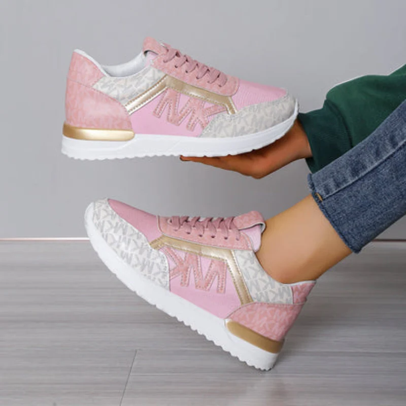 Emma – Round Toe Sneakers with Adjustable Laces - Image 13