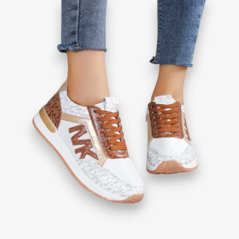 Emma – Round Toe Sneakers with Adjustable Laces - Image 3