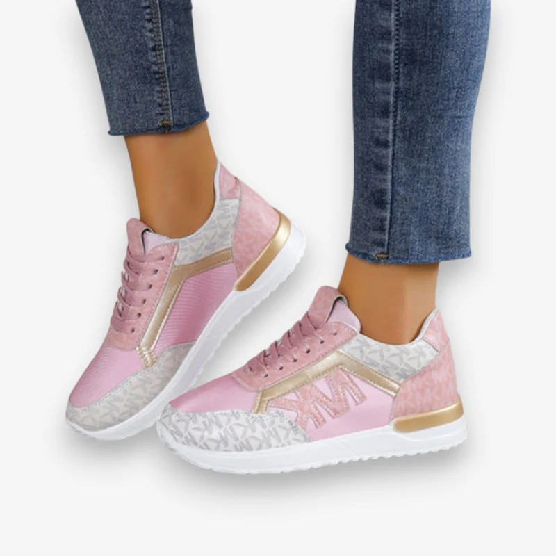 Emma – Round Toe Sneakers with Adjustable Laces - Image 4