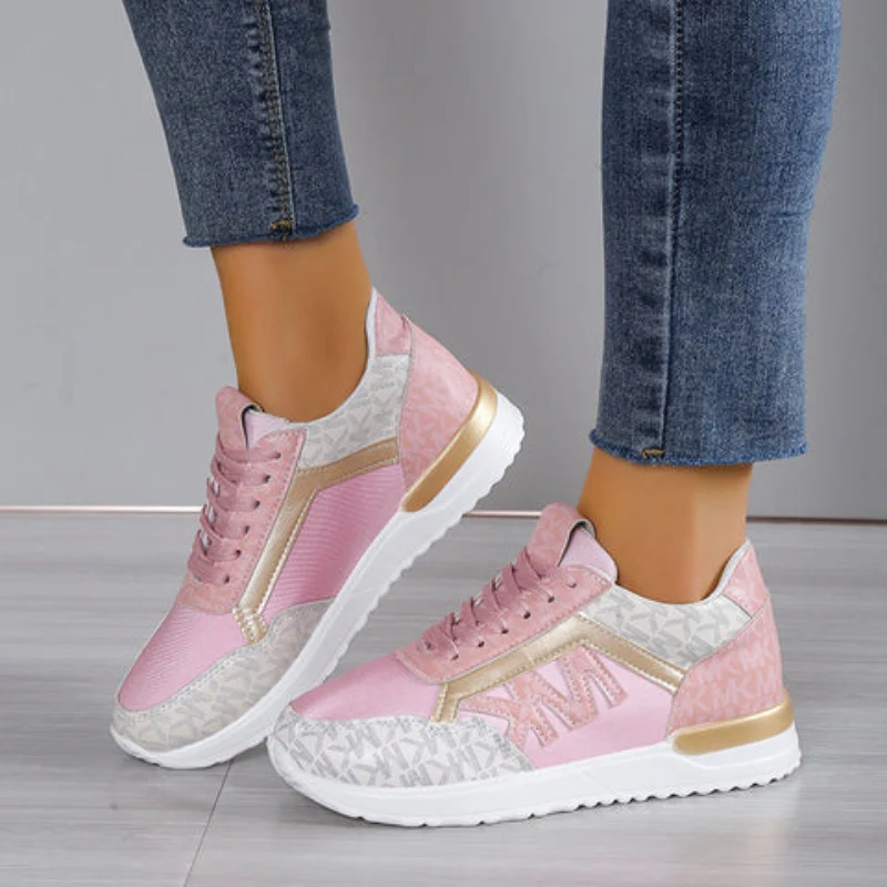 Emma – Round Toe Sneakers with Adjustable Laces - Image 5