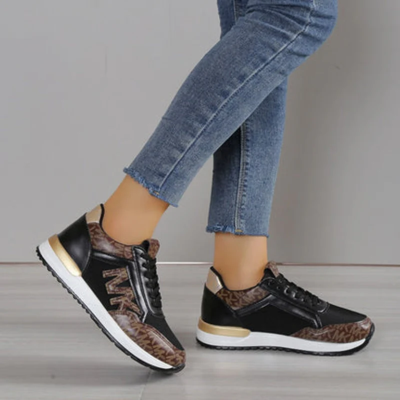 Emma – Round Toe Sneakers with Adjustable Laces - Image 6