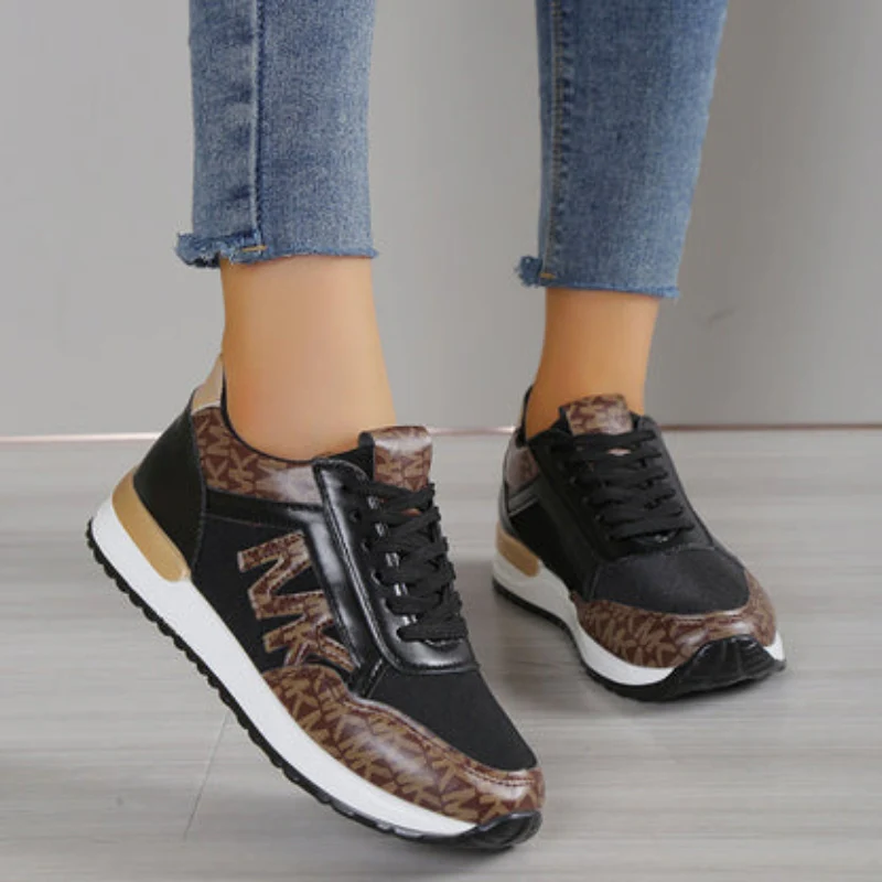 Emma – Round Toe Sneakers with Adjustable Laces - Image 7