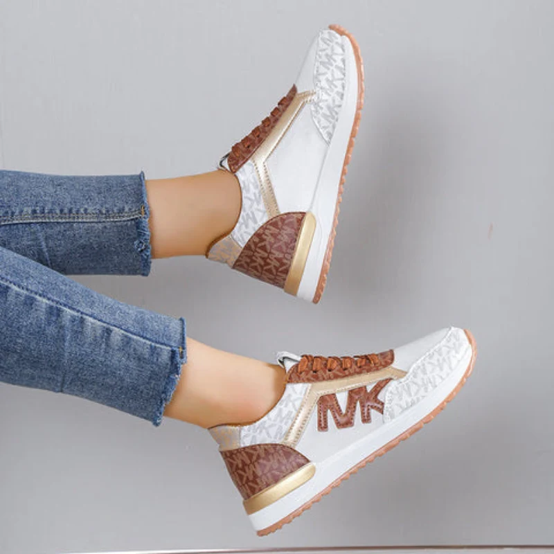 Emma – Round Toe Sneakers with Adjustable Laces - Image 9