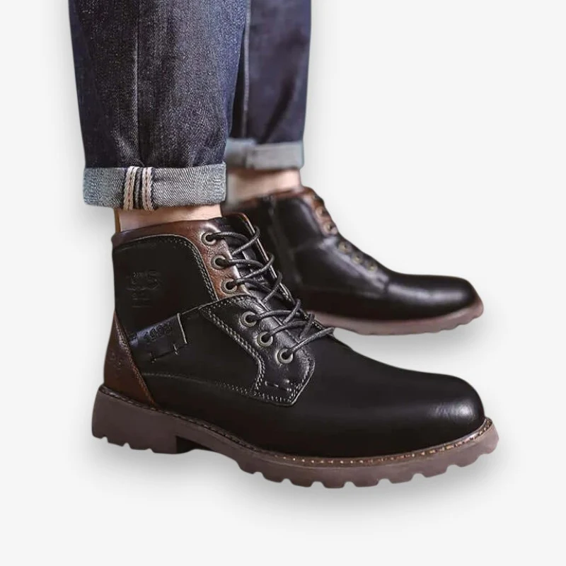 Ethan – Boots with Adjustable Laces & Anti-Slip Grip