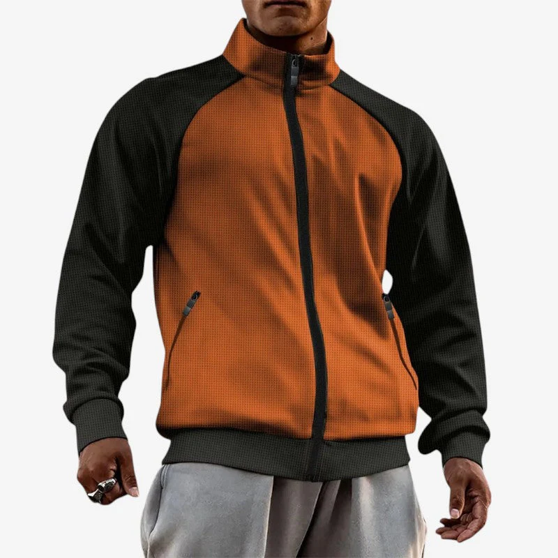 Ethan – Long Sleeve Zip-Up Jacket with Pockets - Image 3