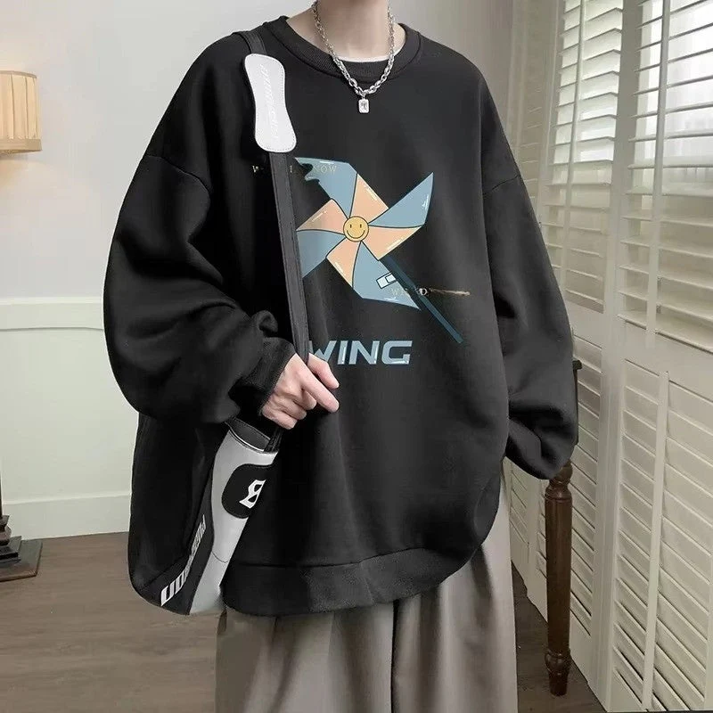 Ethan – Oversized sweater with long sleeves and ribbed hem - Image 6