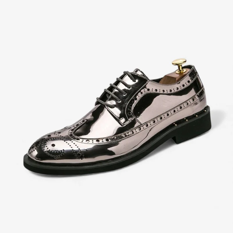 Ethan – Lace-Up Shoes with Pattern - Image 2