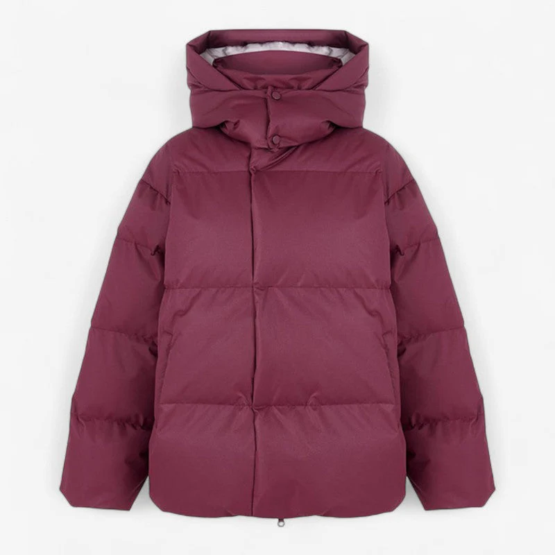 Evelyn – Long Sleeve Hooded Jacket with Zip