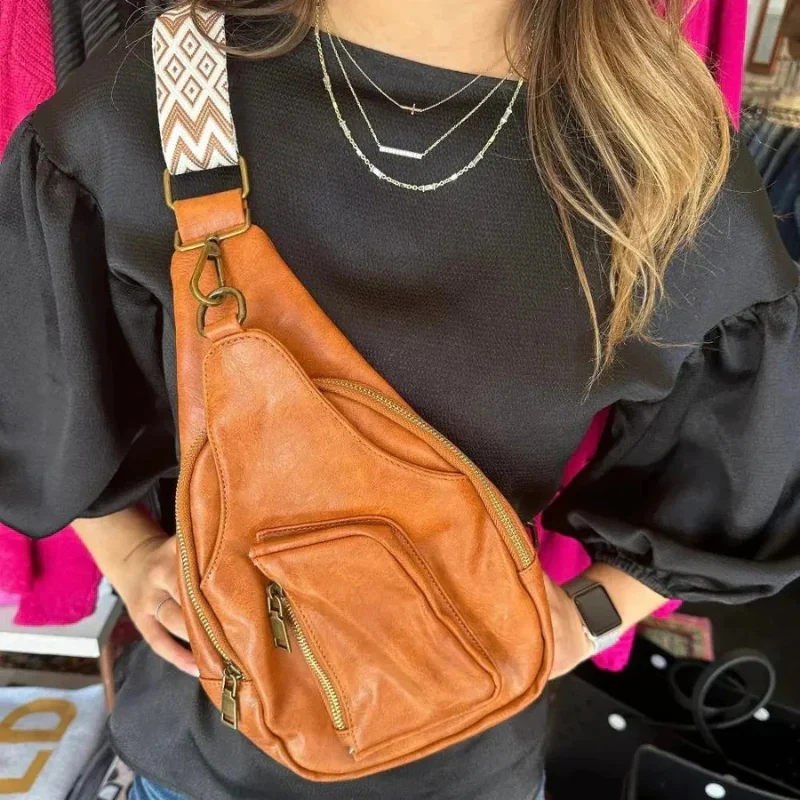 Fenna – Large Capacity Zippered Shoulder Bag - Image 7