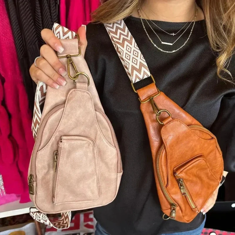 Fenna – Large Capacity Zippered Shoulder Bag - Image 9