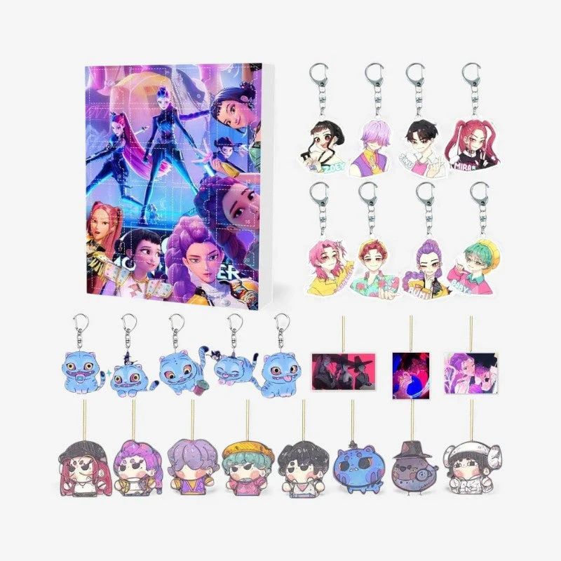 FestivaCharm – Christmas countdown box with keychain gifts