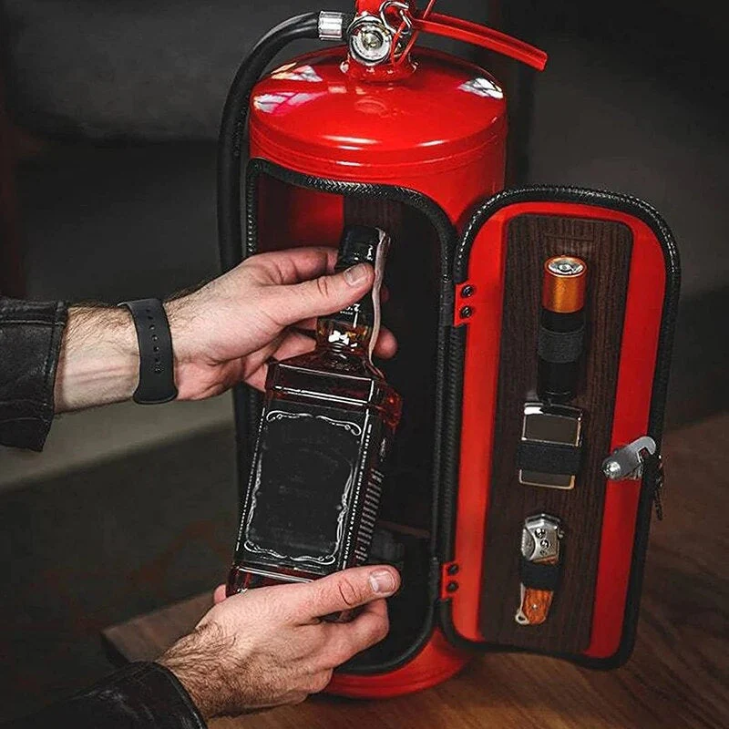 FireVault – Bottle Storage in Fire Extinguisher Design - Image 5