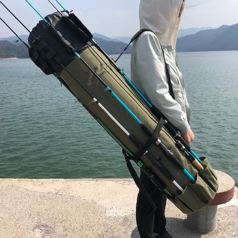 FishMate – Multi-Pocket Fishing Bag with Adjustable Straps - Image 3