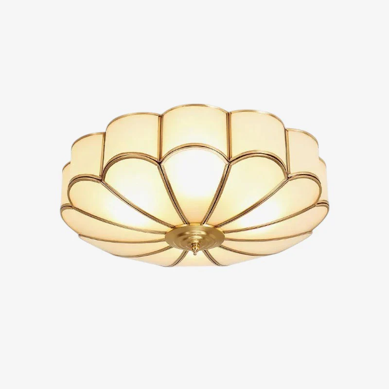 FloraGlow – LED Ceiling Lamp with Floral Design