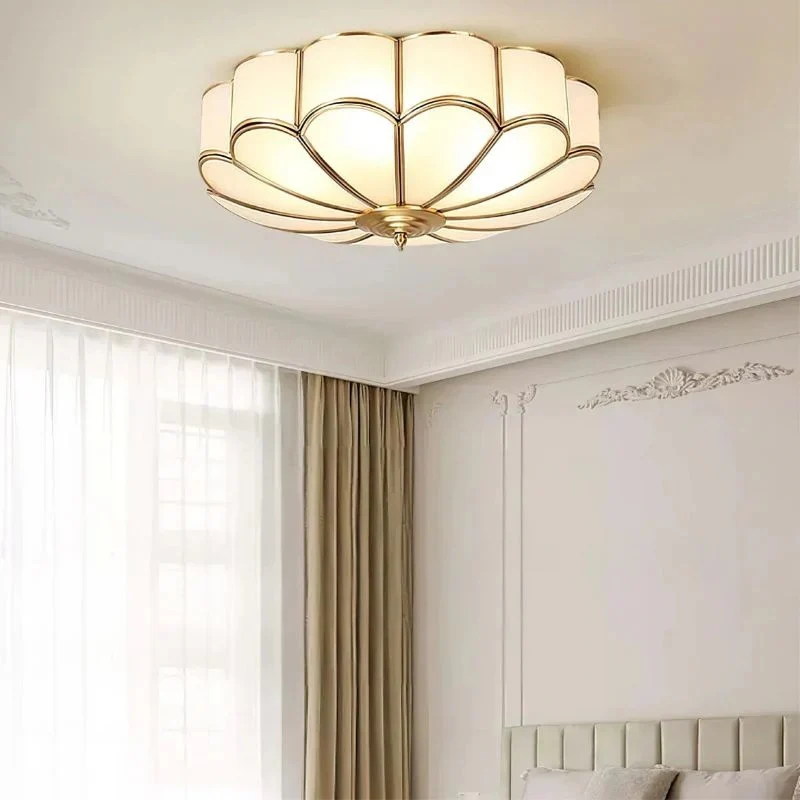 FloraGlow – LED Ceiling Lamp with Floral Design - Image 2