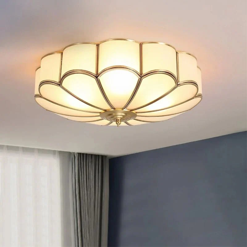 FloraGlow – LED Ceiling Lamp with Floral Design - Image 4