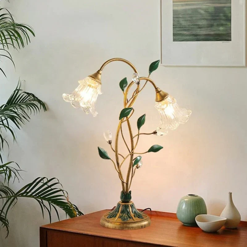 FloraLite – Designer table lamp with floral inspiration - Image 2