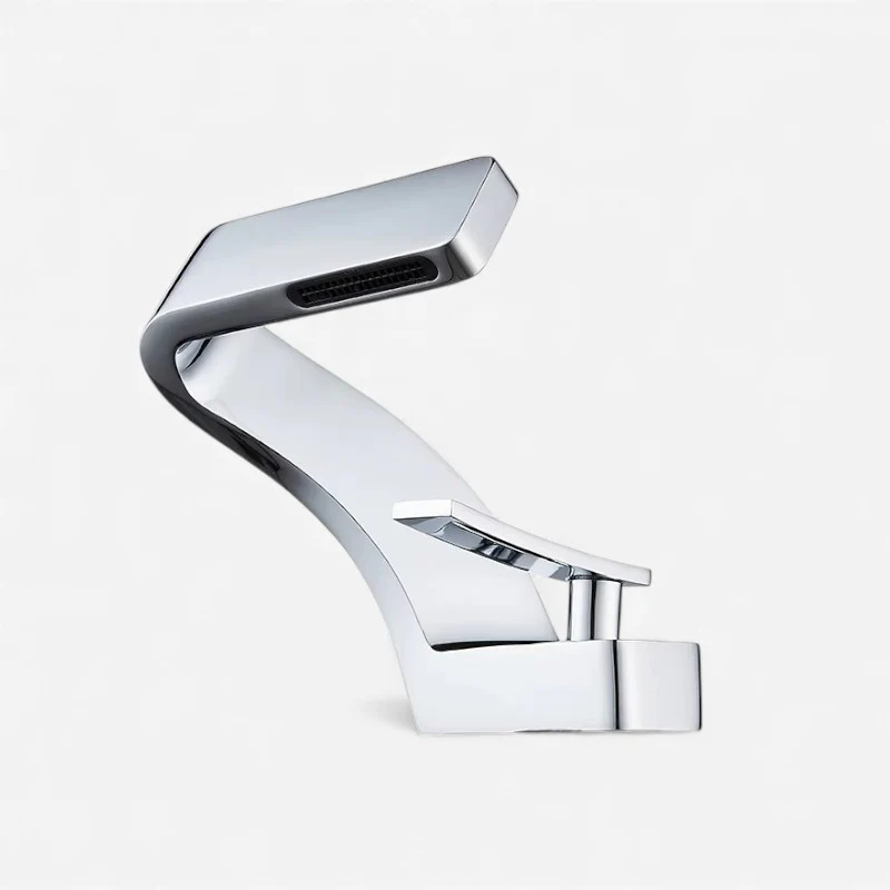 FlowLine – Modern Curved Faucet for Kitchen or Bathroom - Image 3