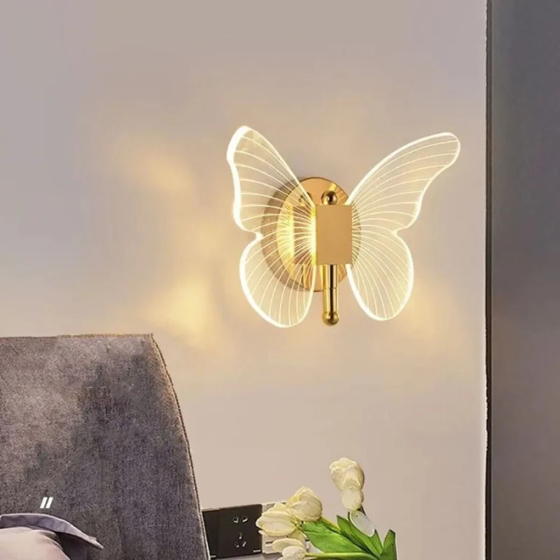 FlutterBeam – Adjustable Butterfly LED Wall Lamp with Stand - Image 4