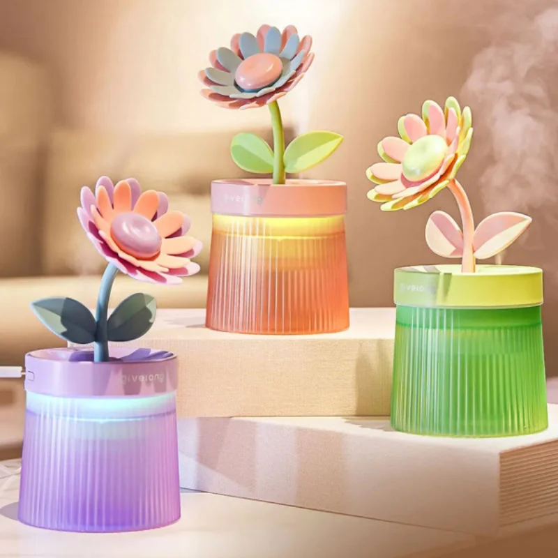 FreshBloom – Compact Flower USB Indoor Humidifier - Image 4