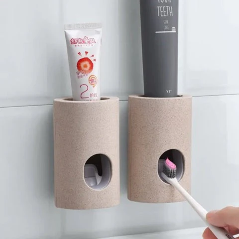 FreshHold – Wall-Mounted Toothpaste Dispenser and Toothbrush Holder - Image 3