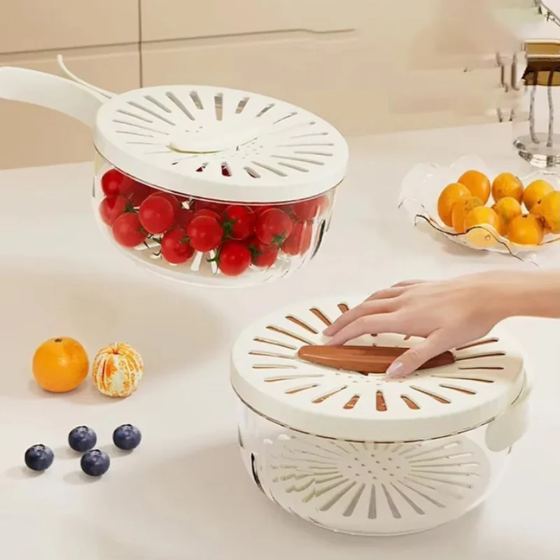 FreshNest – Fruit basket with washing function and handle - Image 5