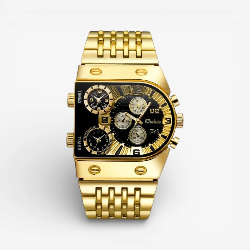 Gideon – Sports Watch with Multi-Time Zone Dial and Adjustable Strap - Image 2